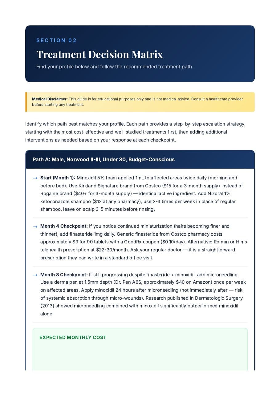 Hair Loss Treatment Navigator preview page 3