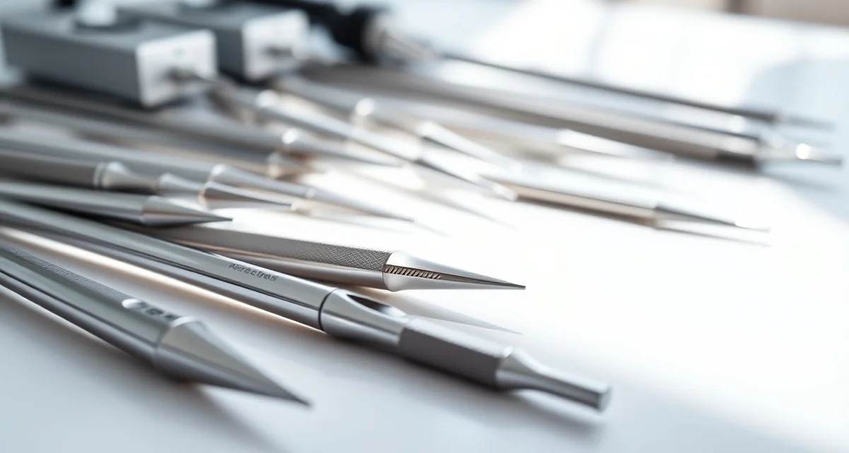 Precision FUE surgical instruments by Cole Cole Instruments FUE punch tools and graft preparation instruments used in hair transplant surgery