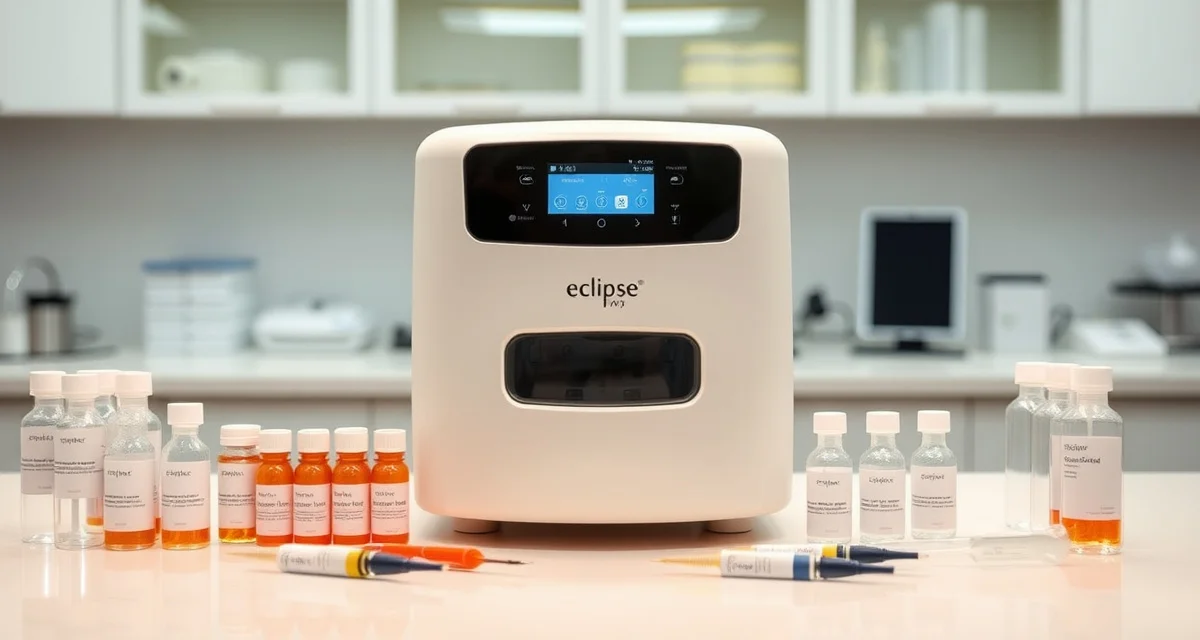 Professional PRP equipment for scalp treatments Eclipse Medcorp PRP centrifuge system for hair restoration clinics with microneedling devices and treatment supplies