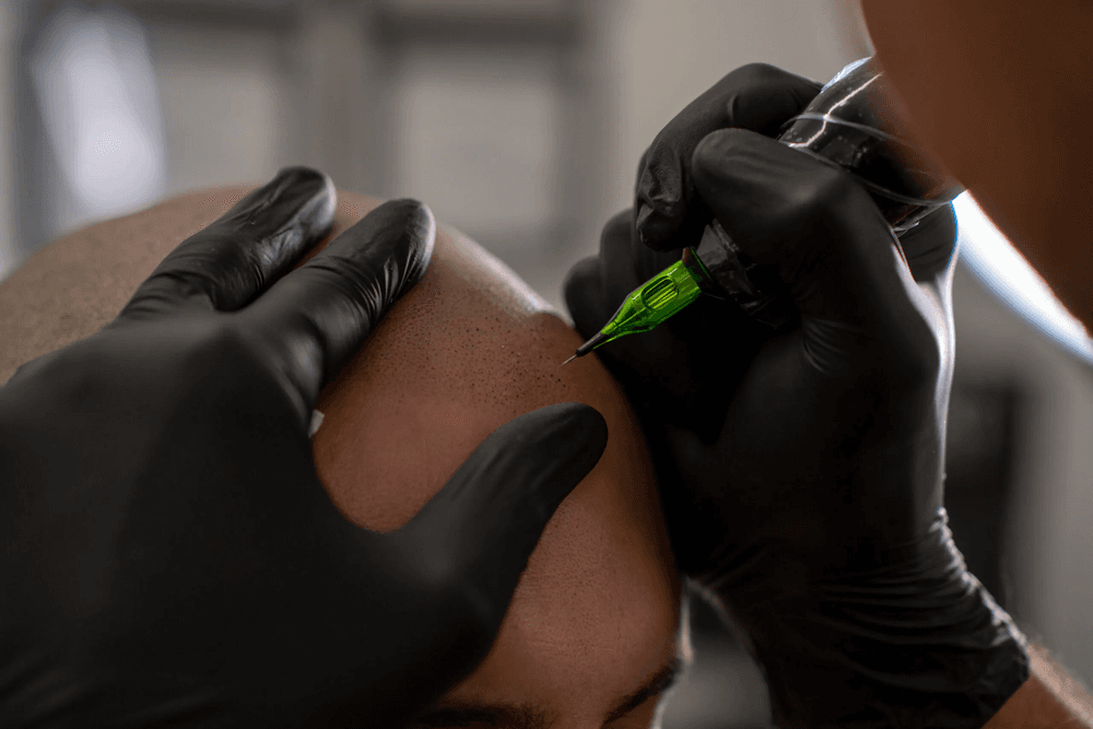 Scalp Therapy Micropigmentation - hair transplant in Denver, CO